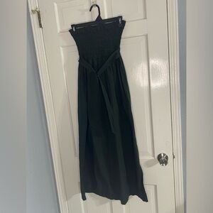 BEACHGOLD Green Strapless Dress
